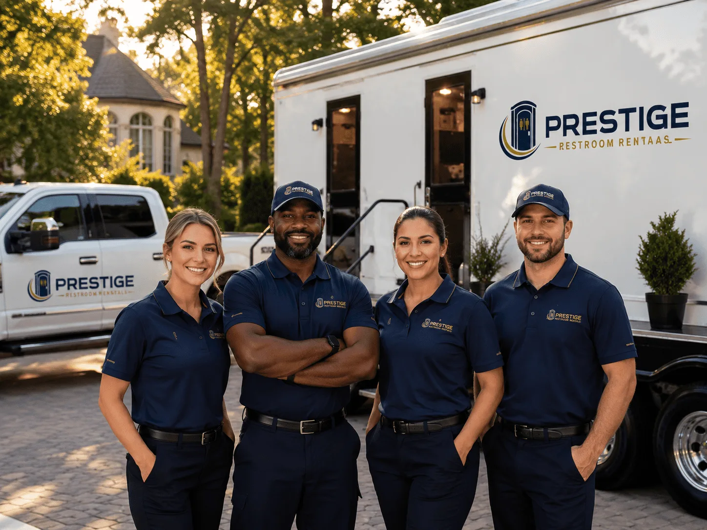 Trusted Luxury Portable Restrooms company in Narka, KS